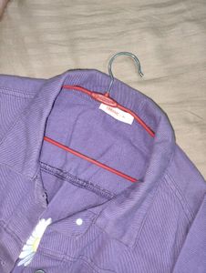Urbanic Lavender Denim Jacket