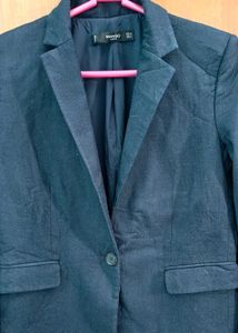 MANGO Navy Blazer