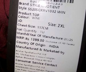 Beautiful Top Xxl Size