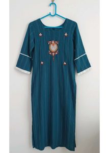 Elegant Embroidered Kurta