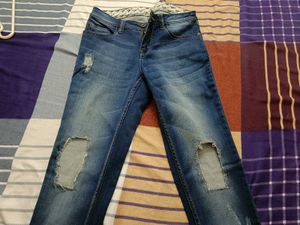 Rugged Blue Jeans