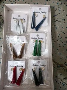 Chic Dangle Earrings Set