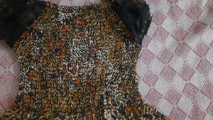Tiger Print Top (Offer For Now Only ) 🔥