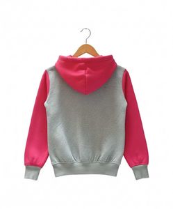 Craftfly Grey &amp; Pink Hoodie