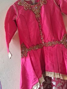 Pink Ethnic Gown