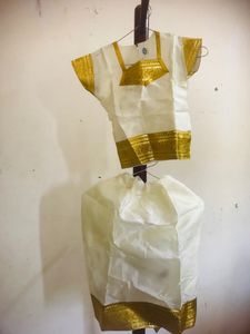 New Onam Dress For Baby Girl