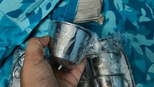 Silver Cups Set