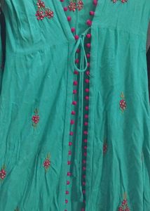 Gown With Long Coat