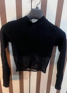 Black Long Sleeve Top