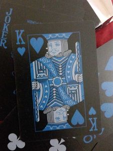 Unique Black Playing Cards