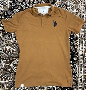U.S. Polo Assn. Brown Pol