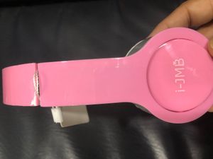 Pink Headphones i-JMB