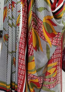 Multicolour Georgette Saree For Women....