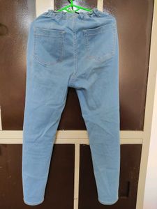 Denim High Waist Trandy Jeans