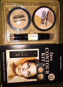 Kiss Beauty Concealer,Highliter,Contour Kit, 3 In 1 Pallet