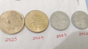 Rare 4peice Of Akam Set(75th Independece Day Coin)