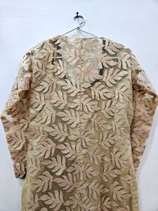 Parywear Beige Kurti