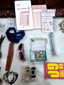 Cosmetic and Fashion Accessories Bundle