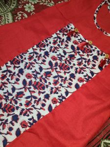Red Floral Dress