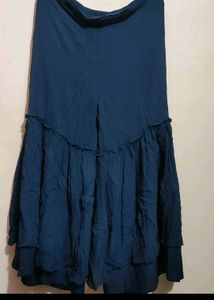 Sea🌊Blue Sharara Suit With Dupatta 34 Bust
