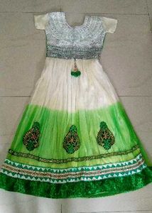 Embroidered Ethnic Dress Material