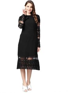 Athena Black Dress