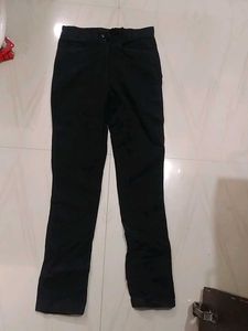 Black Chinos - Size Unknown,Waist 28,Length38