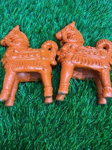 Terracotta Horse Pair