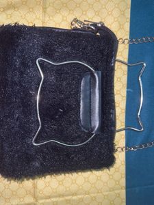 Fuzzy Cat Handbag