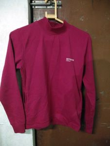 Hot Pink Long Sleeve Sweatshirt