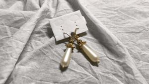 Elegant Pearl Drop Earrings