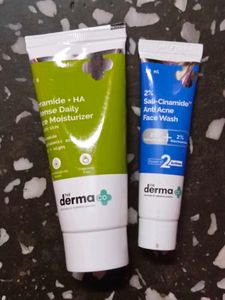 The Derma Co. Moisturizer &amp; Face Wash