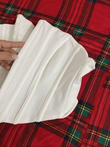 White Corset Top bust 34-36