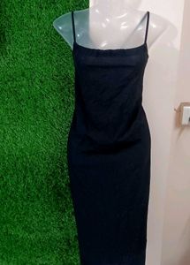 Imported Bodycon Drawstring Midi