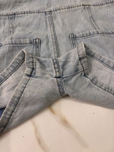 Denim Overall Short Dungaree