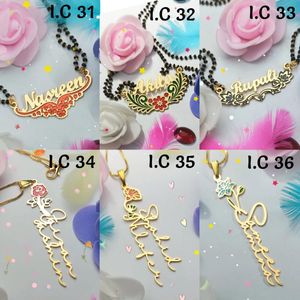 ✨ Custom Name Pendants ✨