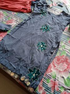 Stylish Grey Salwar Suit