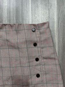 Plaid Mini Skirt