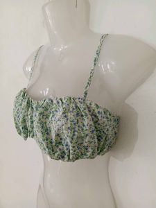 FLORAL BIKINI TOP