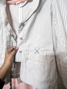 🩶🤎KOREAN AESTHETIC BLAZER WITH POCKETS 🤍🤎