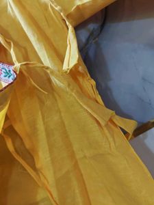 New Yellow Krishna Kurta Upto 3/4 Years