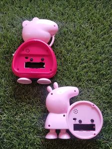 Peppa Pig Alarm Clocks (Set of 2)
