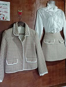 Tweed cord set