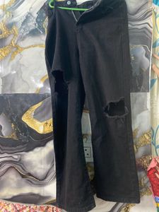 Ripped Black  Jeans