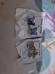 Butterfly Drop Earrings