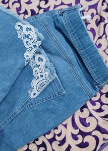Embroidered Jeans