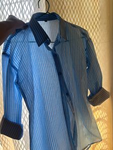 Striped Blue Shirt