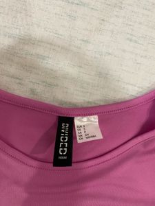 H&amp;M Pink Heart Tee