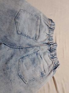 Wide Leg Denim Jeans