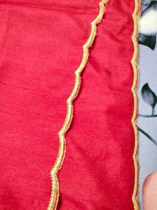 Red Kurta Pant Set
